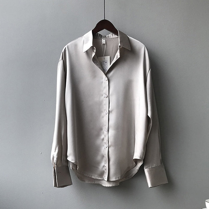 Mune Fashion | Women's Clothing Silk Shirt Vintage Blouse