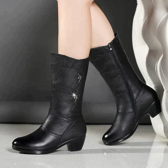 Mune | Leather Winter Boots – Women's