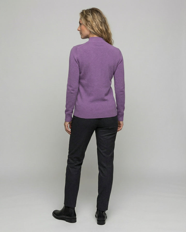 Virgin Wool Women Sweater Warm