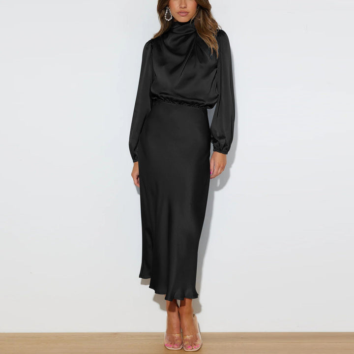 Mune | Long Satin Dress