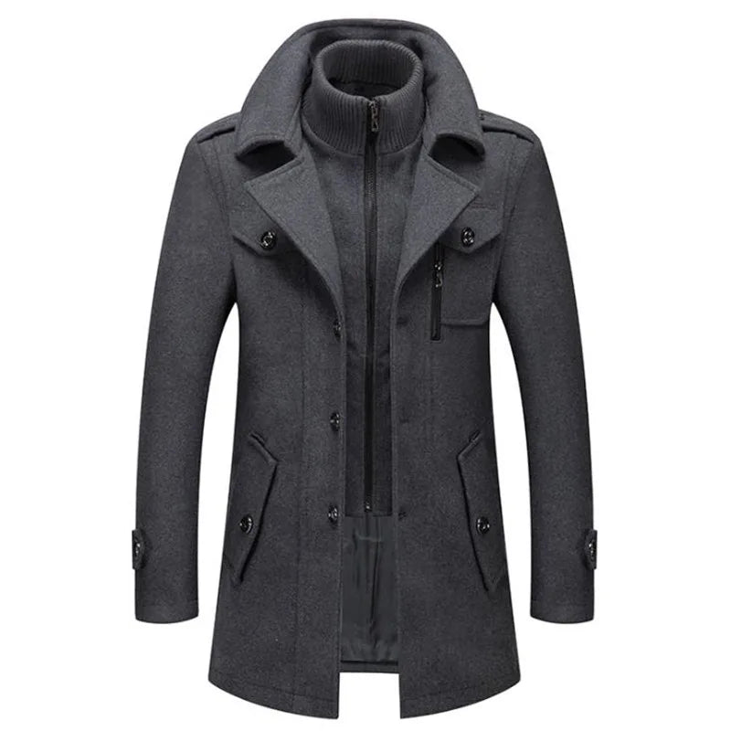 Mune | Elegant Long Men's Coat