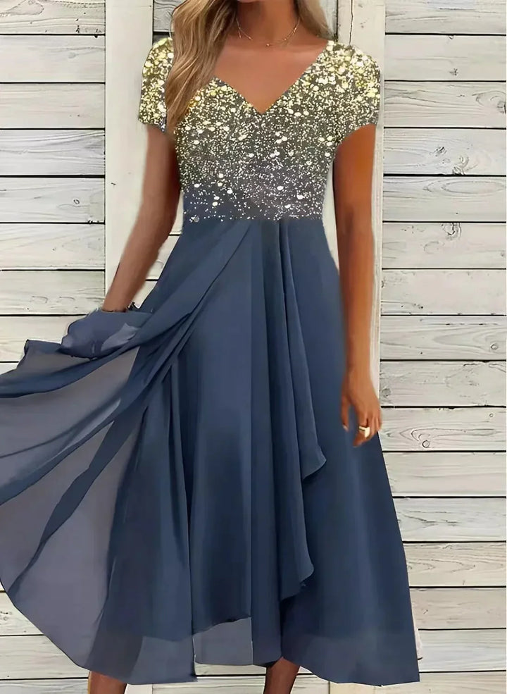 Mune | Chiffon party dress for women