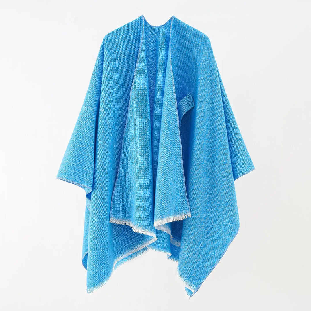 Mune | Cashmere Poncho Retro & Stylish