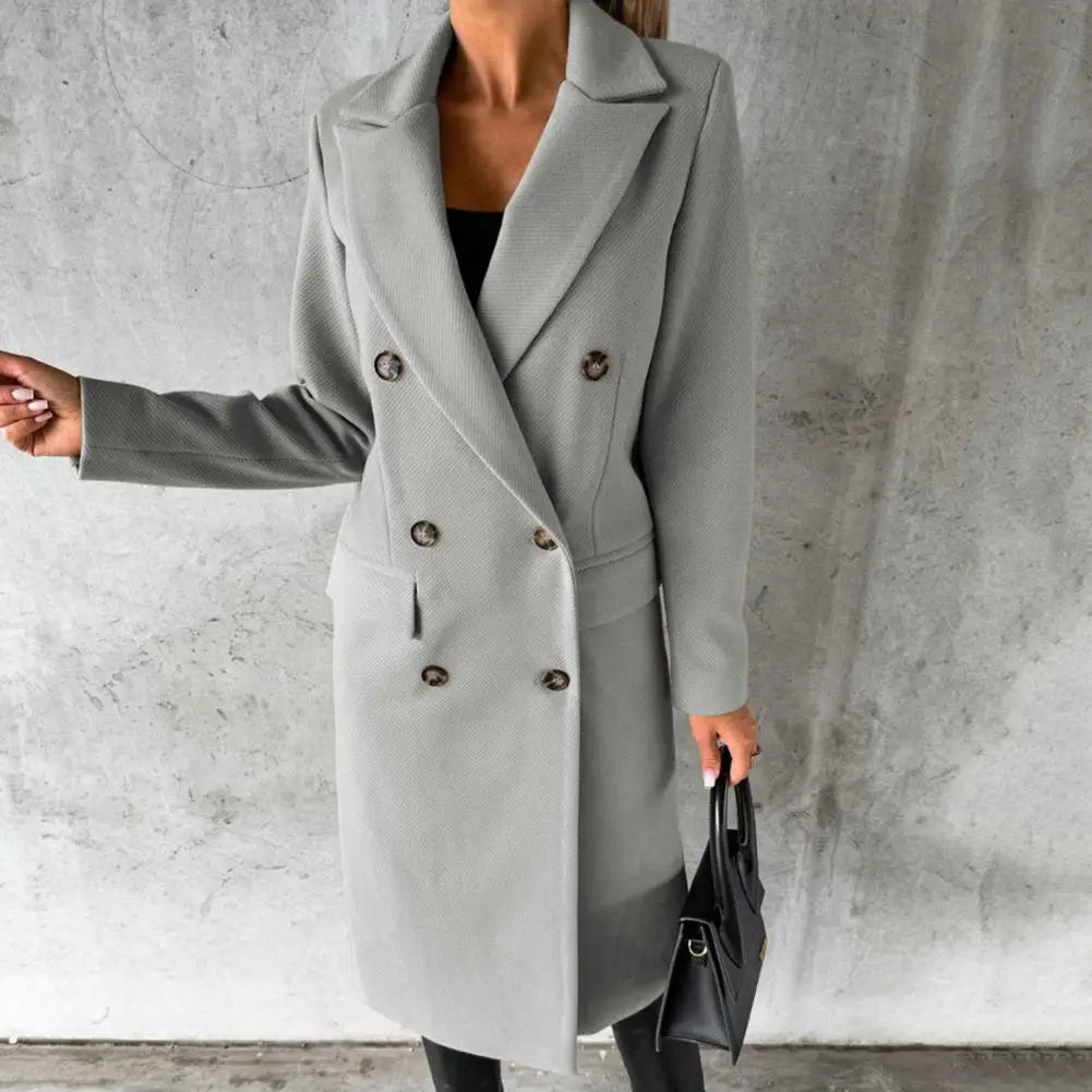 Mune | Long Wool Jacket Women Urban Chic