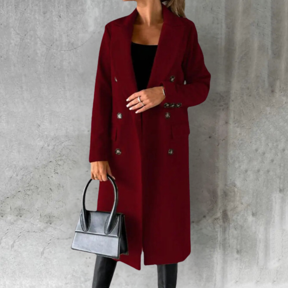 Mune | Long Wool Jacket Women Urban Chic