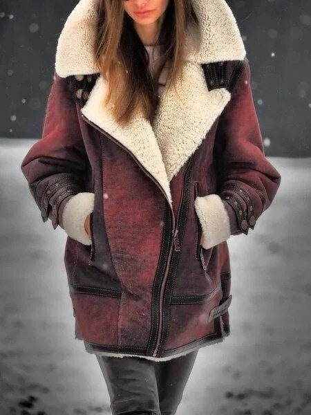 Mune | Women's Sheepskin Pilot Jacket