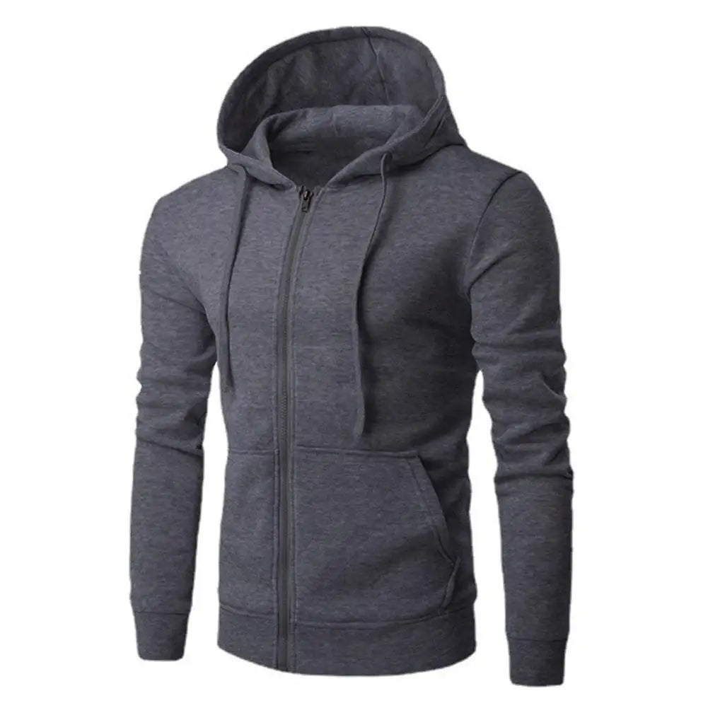 Men’s Classic Zip Up Street Hoodie