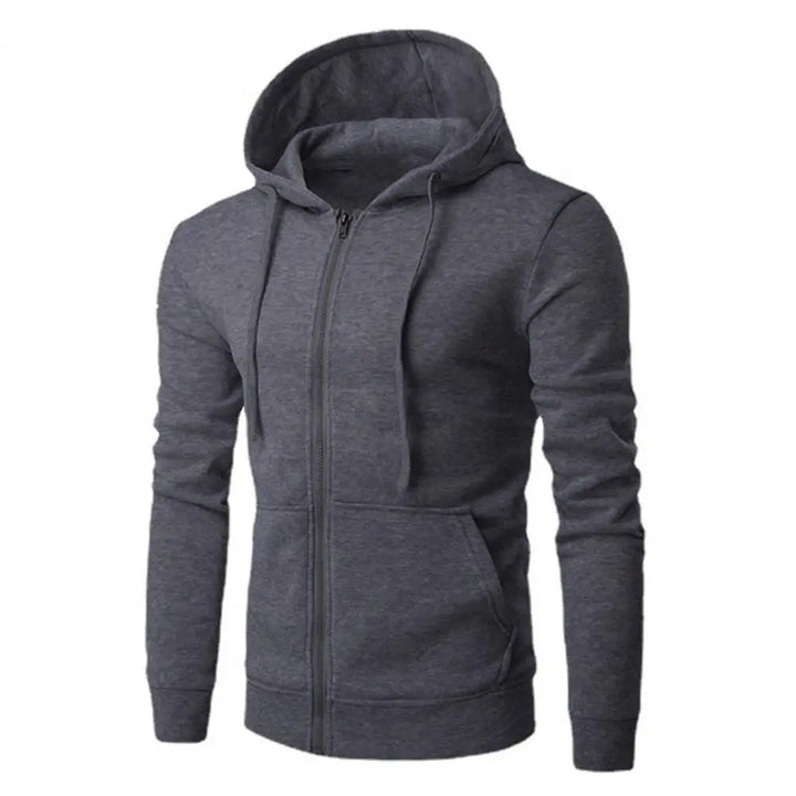 Men’s Classic Zip Up Street Hoodie