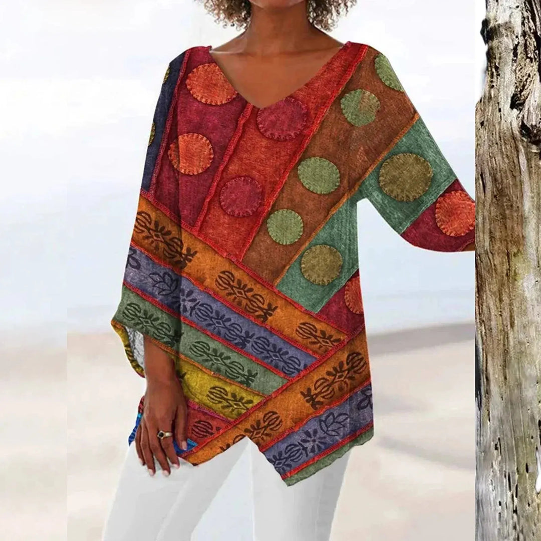 Mune | Vintage Top with V-Neck