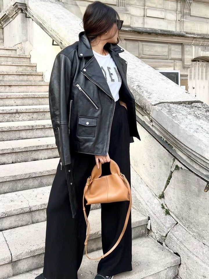 Mune | Shoulder Bag Women Handbag with Zipper