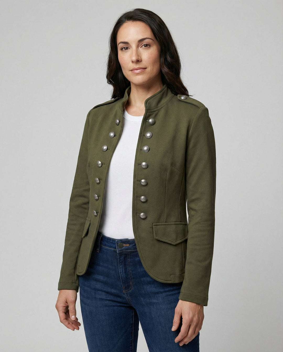 Women's Military Style Blazer