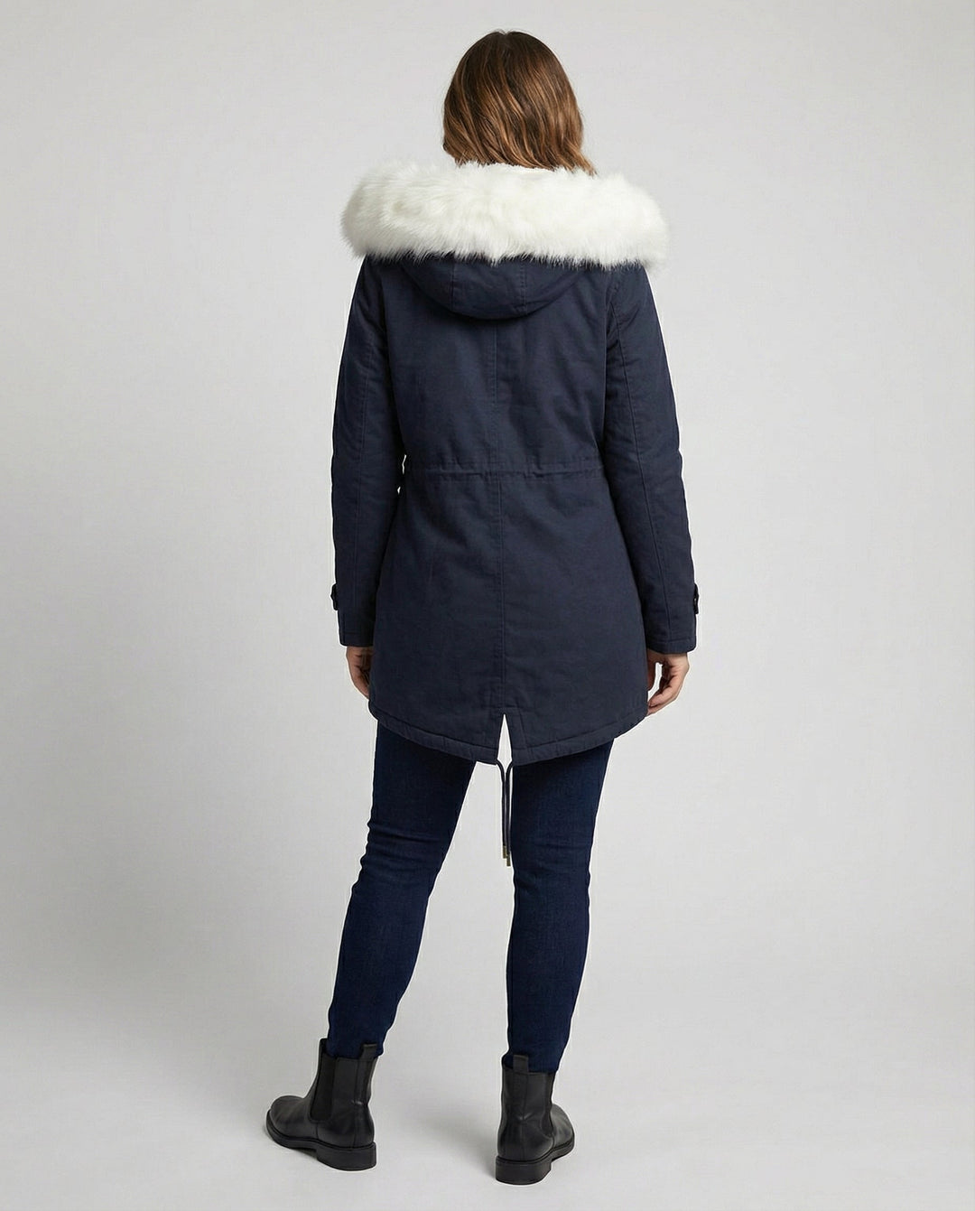 Warm Women's Winter Jacket Mid-Length