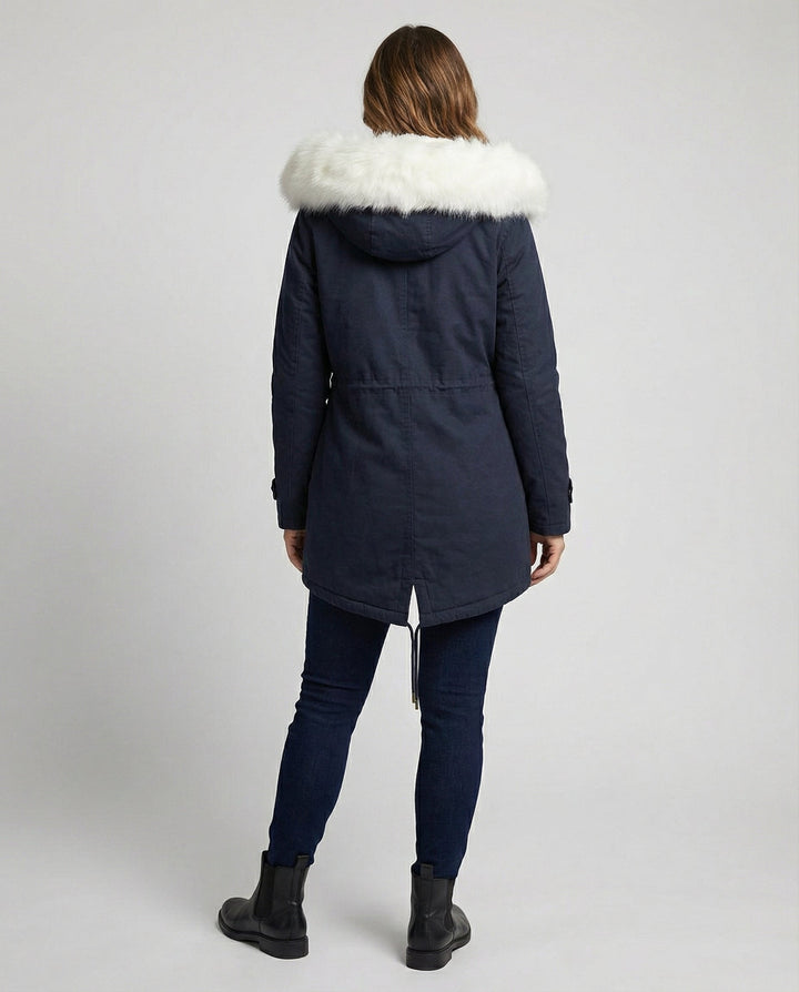 Warm Women's Winter Jacket Mid-Length