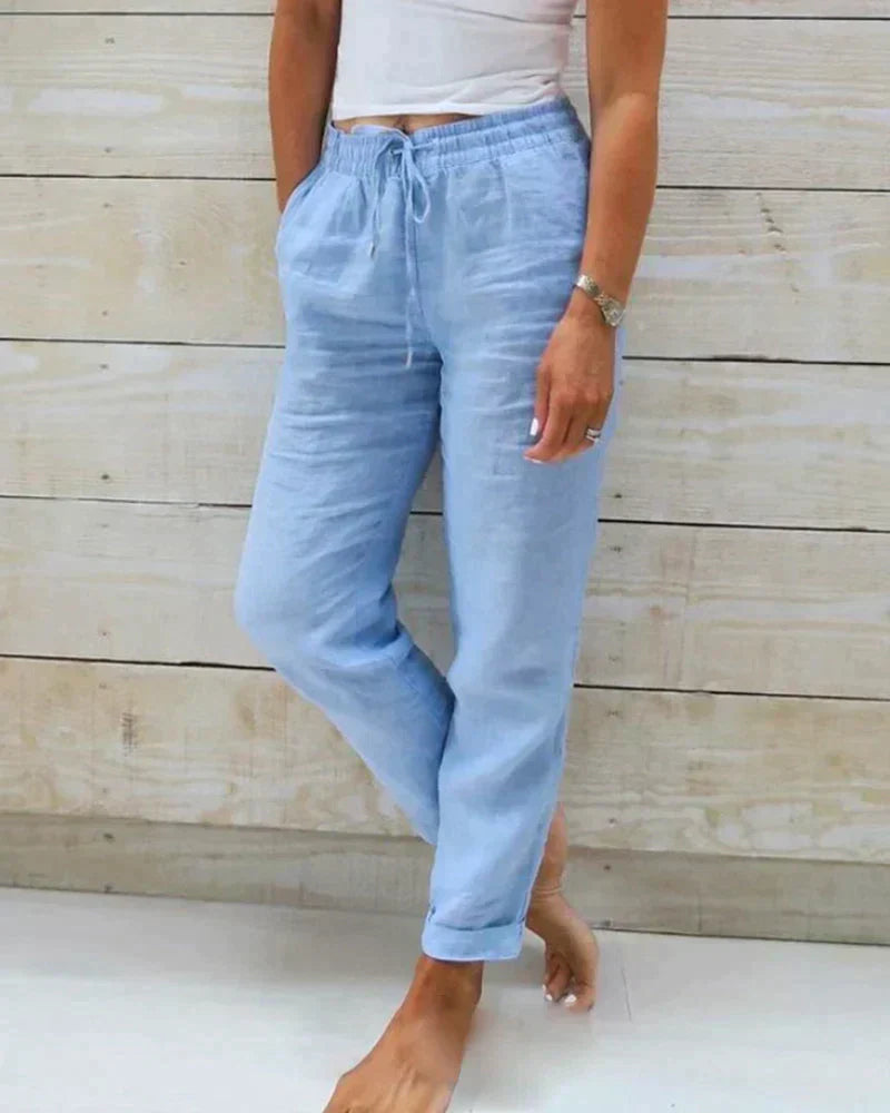 Mune Fashion | Airy Linen Pants for Summer