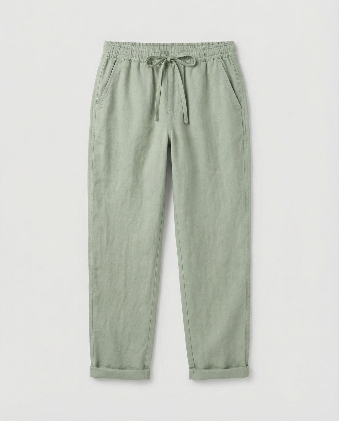Airy women's linen trousers summer