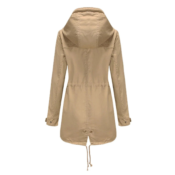 Mune | Women's Rain Jacket with Hood and Adjustable Waist