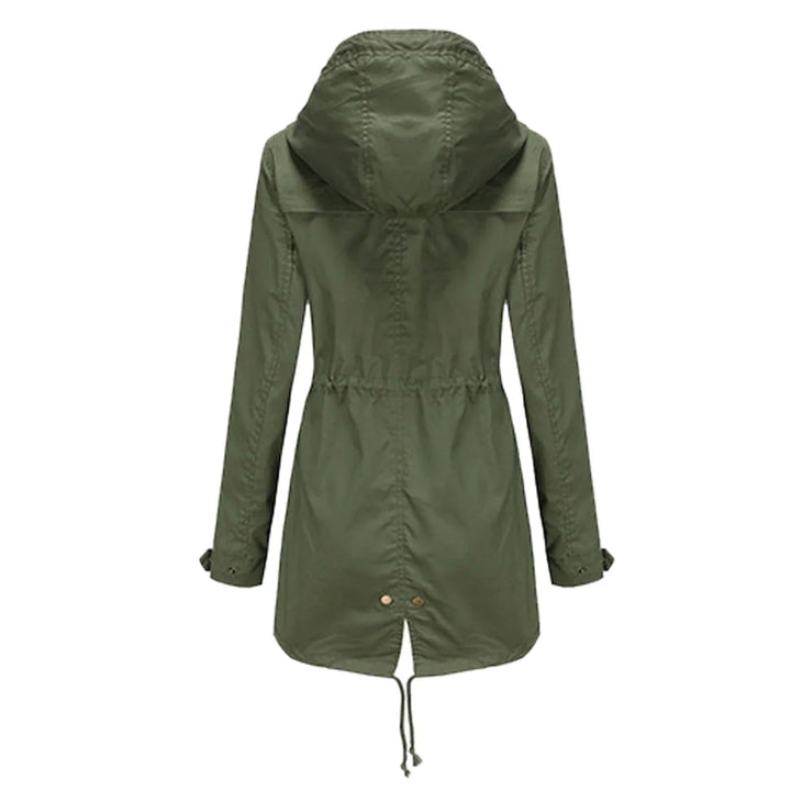 Mune | Women's Rain Jacket with Hood and Adjustable Waist