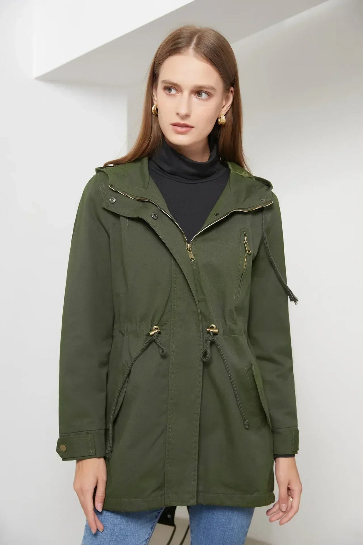 Mune | Stylish Women's Hooded Jacket for Transitional Weather