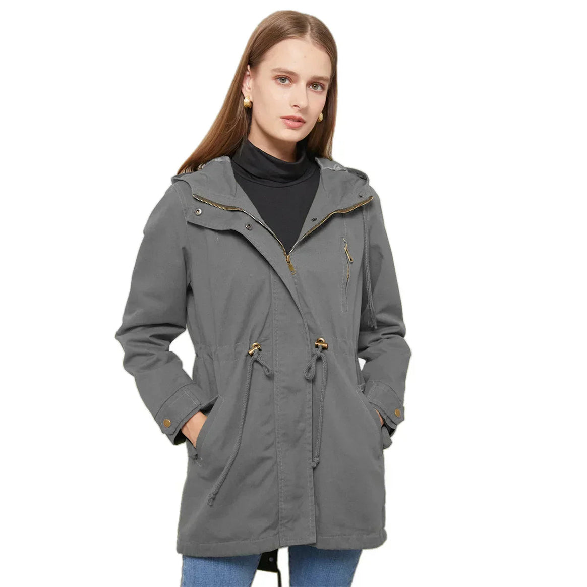 Mune | Stylish Women's Hooded Jacket for Transitional Weather
