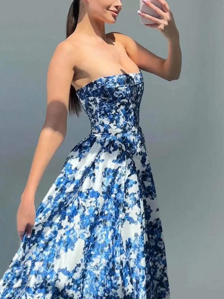 Mune | Porcelain Flower Dress