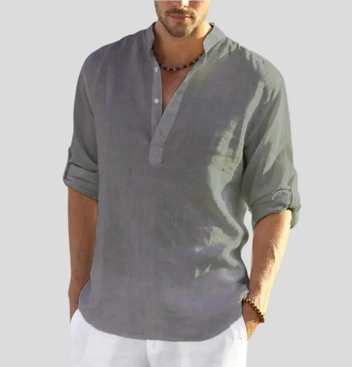 Mune Fashion | Elegant Linen Shirt for Men
