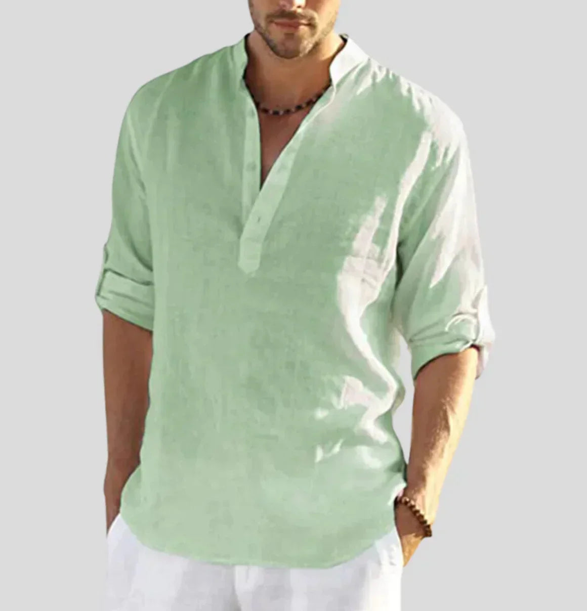 Mune Fashion | Elegant Linen Shirt for Men