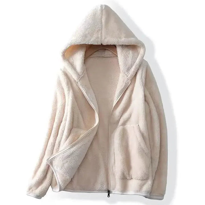 Mune | Women's Teddy Jacket with Hood and Zipper