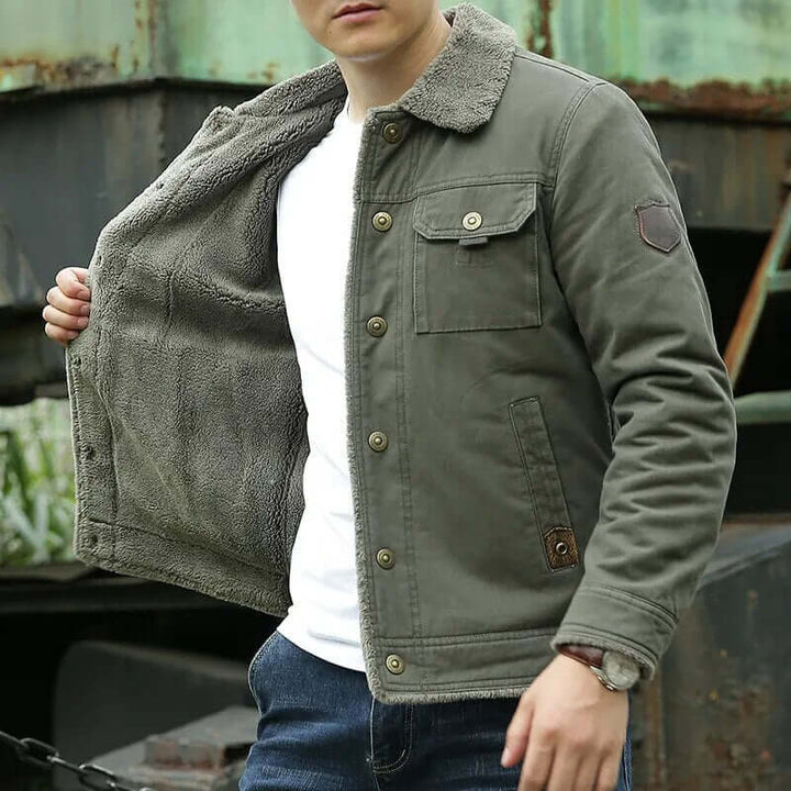 Mune | Long Winter Jacket Men Padded and Comfortable