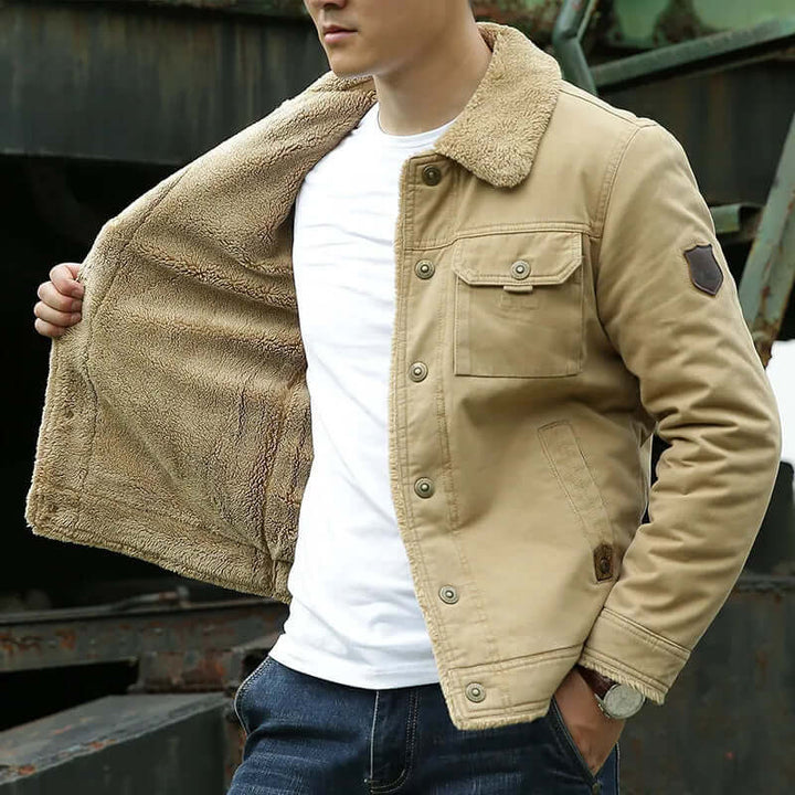Mune | Long Winter Jacket Men Padded and Comfortable