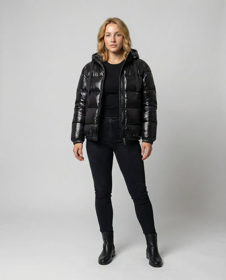 Unisex down puffer jacket