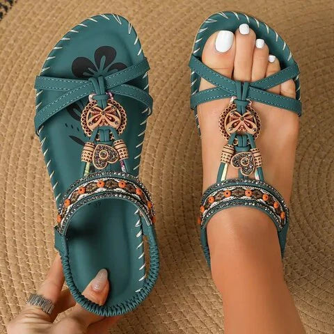 Mune Fashion | Boho Flat Sandals