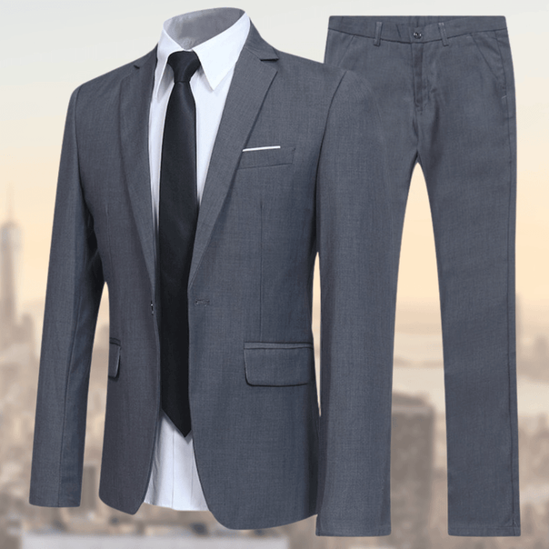 Mune Fashion | Men's Business Suit 2-piece - Jacket & Trousers