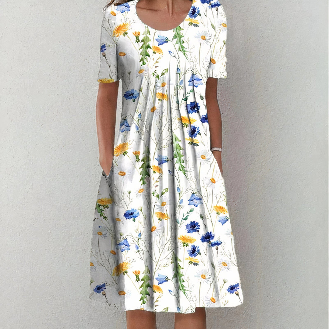 Elegant cotton dress