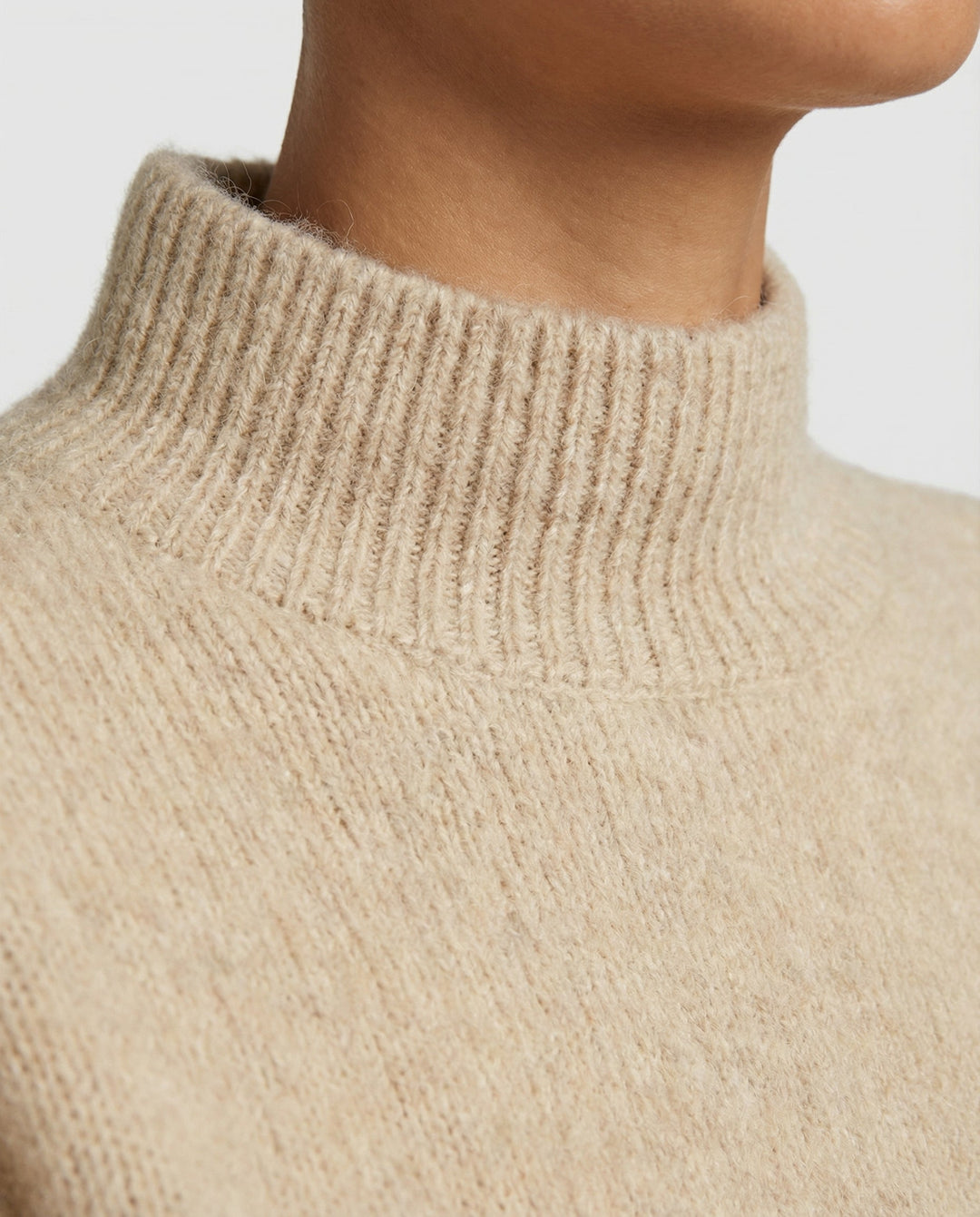 Soft Cashmere Turtleneck Sweater