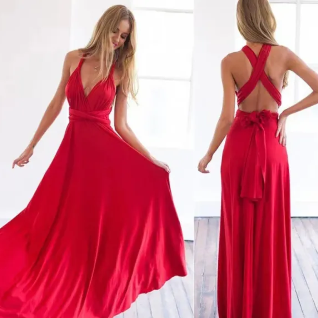 Mune Fashion | Elegant Cotton Wrap Dress