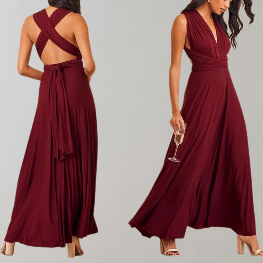 Mune Fashion | Elegant Women's Infinity Dress Stylish Wrap Summer Dress