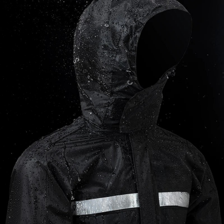 Mune | Unisex waterproof motorcycle rain suit with hood