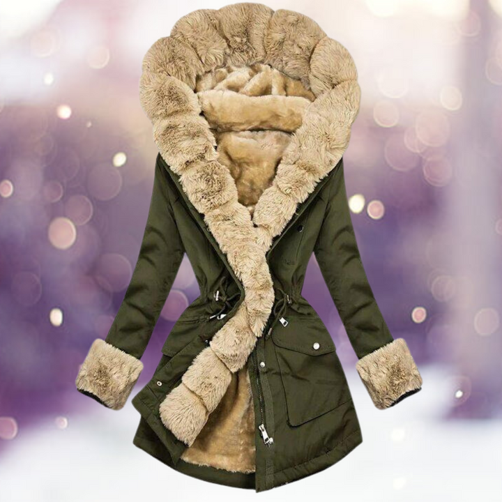 Mune | Warm Winter Jacket with Fur Lining for Women