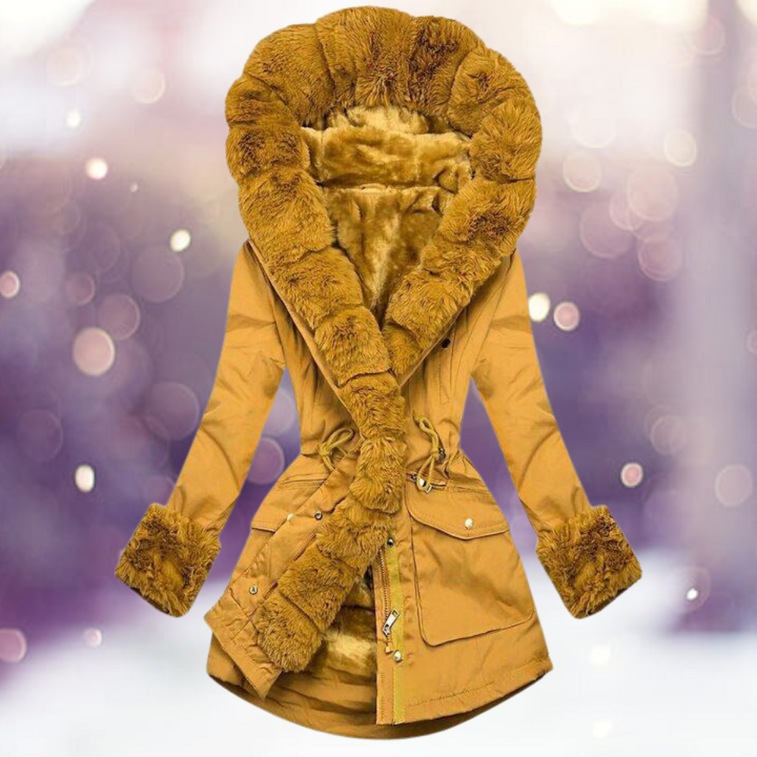 Mune | Warm Winter Jacket with Fur Lining for Women