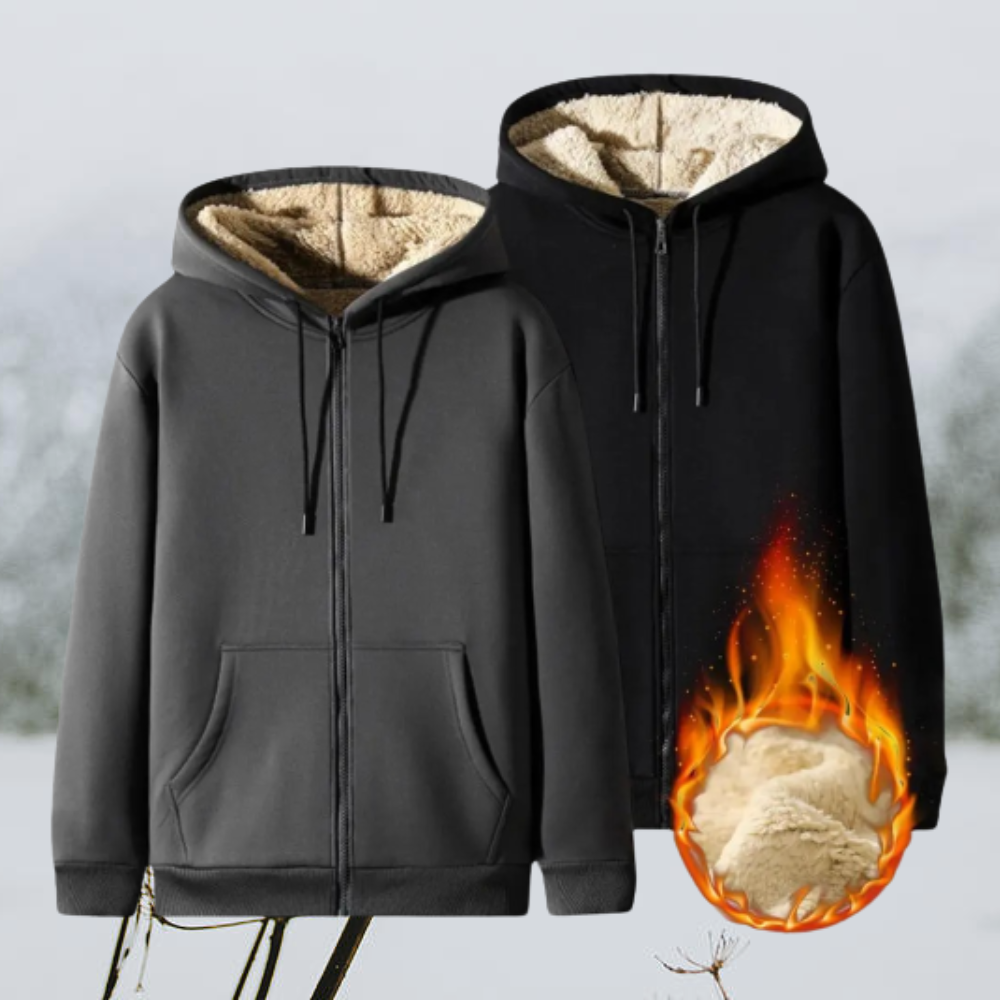 Mune | Cozy Unisex Sheepskin Hooded Jacket