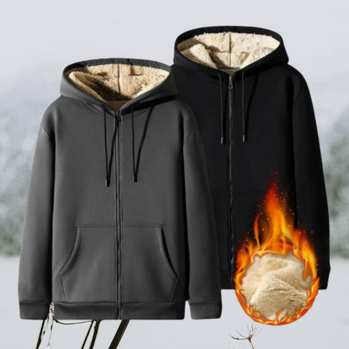 Mune | Cozy Unisex Sheepskin Hooded Jacket