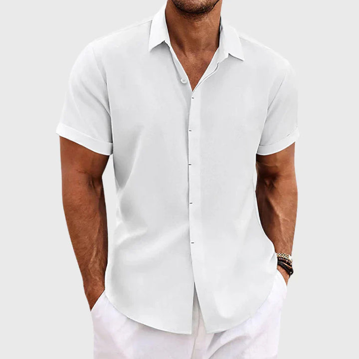 with short sleeves made of cotton - Luca