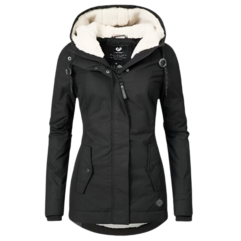 Mune | Winter Jacket with Hood for Women Quilted Winter Jacket