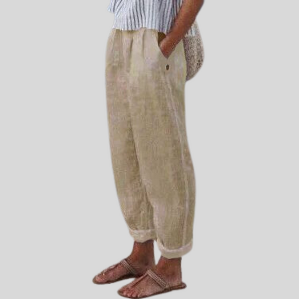 Mune Fashion | Light trousers with side pockets