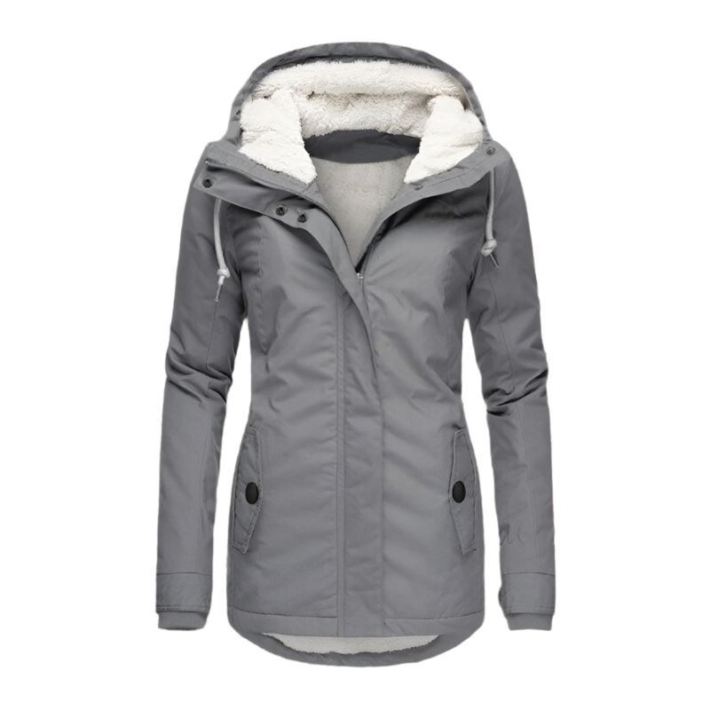 Mune | Winter Jacket with Hood for Women Quilted Winter Jacket