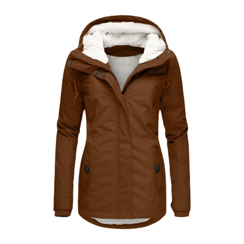 Mune | Winter Jacket with Hood for Women Quilted Winter Jacket