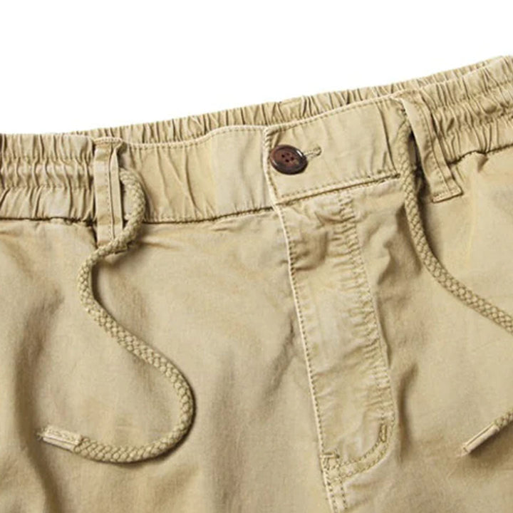 Men Casual Elastic Waist Jogger Pants