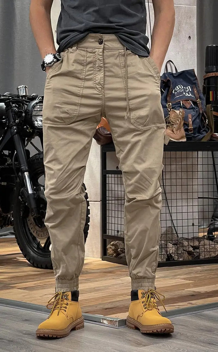 Mune Fashion | Stretch Cargo Pants with Pockets