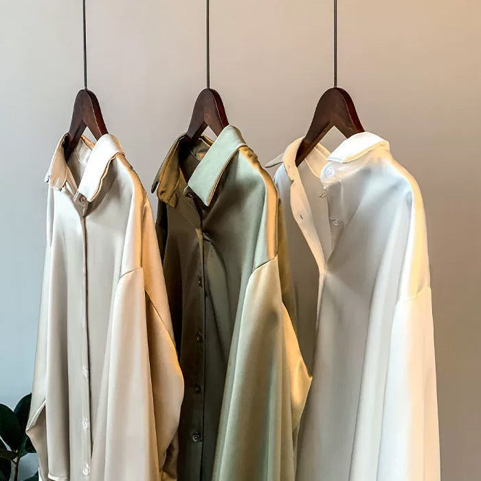 Mune Fashion | Women's Button-Up Blouse Long Sleeve with Button Placket