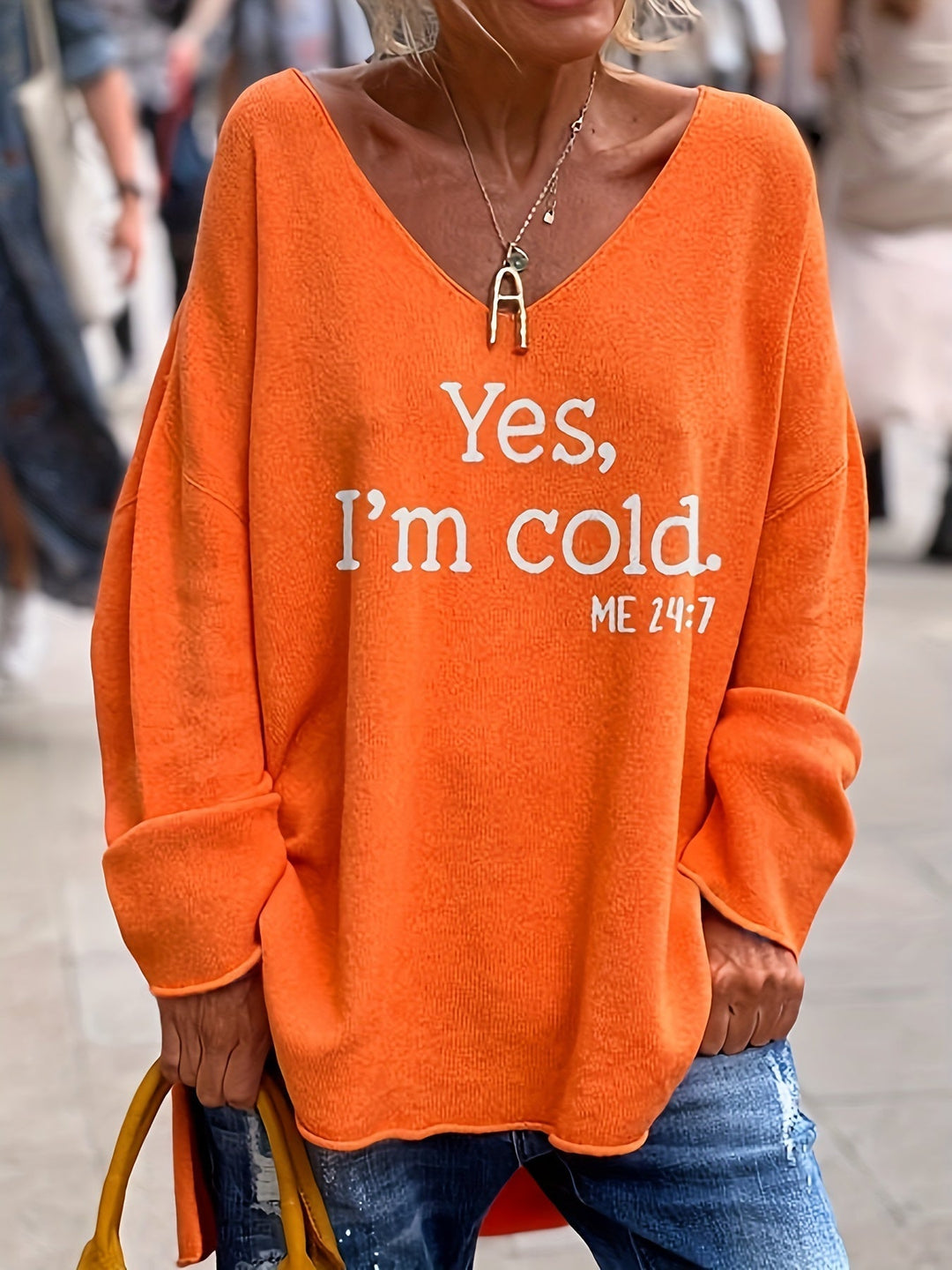 Mune | Women's V-Neck Plus Size Sweater